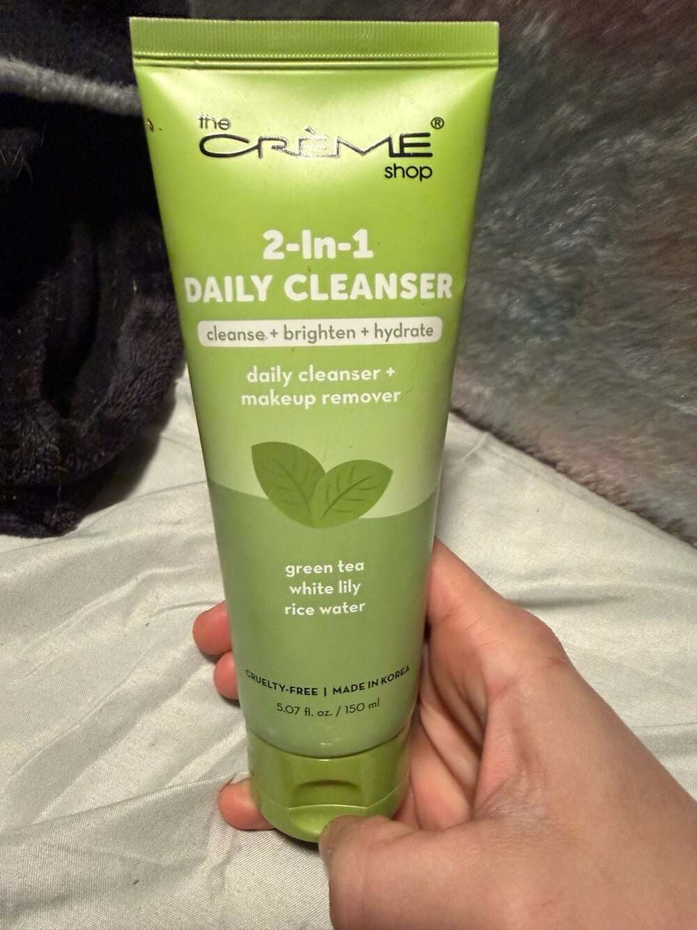 #245 The Creme Shop 2 in 1 Daily Cleanser Green